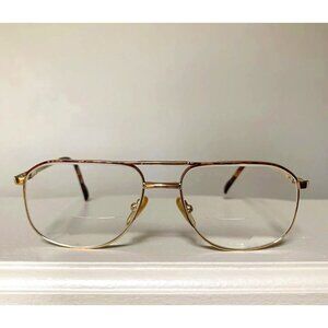 Silver Dollar TC756‎  Eyeglasses Frames Pure Titanium 54[]16 140mm Gold Tortoise